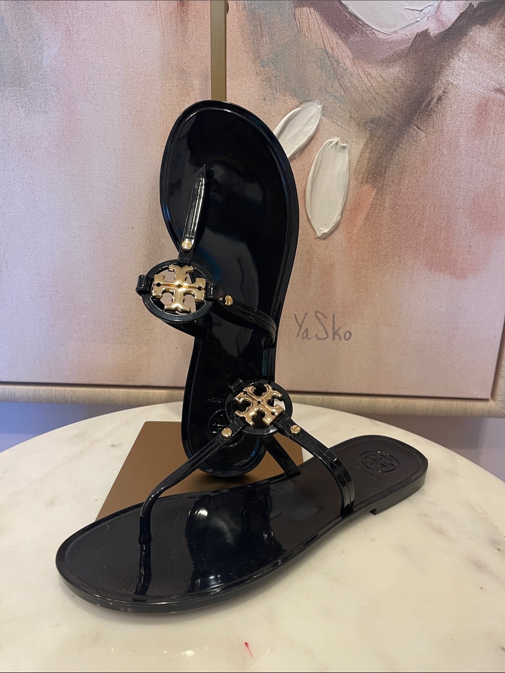 NWT Tory Burch Mini Miller Jelly Sandals - Size 7